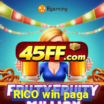 RICO win paga